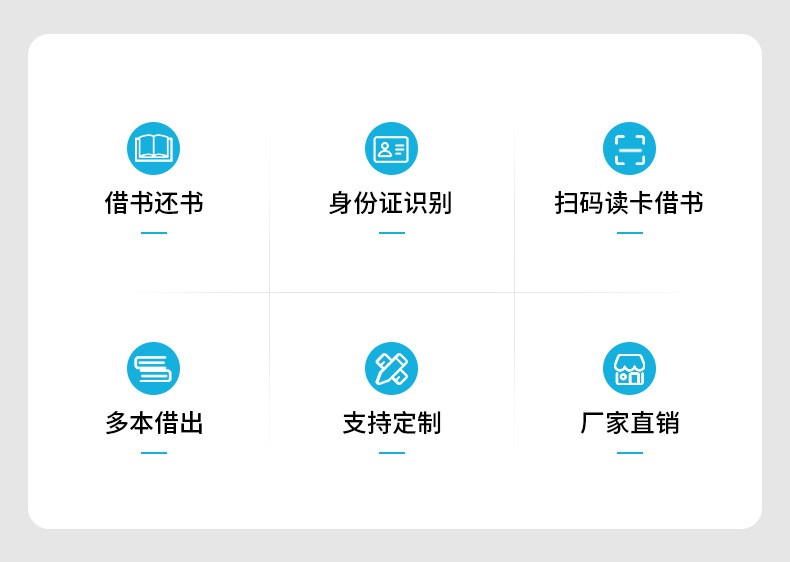 掛壁式自助借還書機